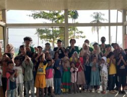 Perkuat akses dan kualitas pendidikan dasar, Mahasiswa KKN Relawan Jurusan Teknik Industri Universitas Malikussaleh Kelompok 2 di Desa Gampong blang Gelar Kegiatan Les Belajar untuk Anak-anak desa Gampong blang