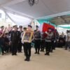 Polda Sumsel Gelar Upacara Kedinasan Pelepasan Jenazah dan Pemakaman Almarhum AKBP (P) Jafrial ,SH,MH di Palembang