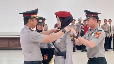 Kapolres Ogan Ilir Pimpin Upacara Pelantikan Kasat Res PPA dan PPO Polres Ogan Ilir