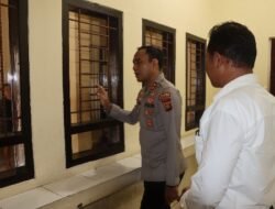 Pastikan Keamanan dan Kelayakan Ruang Tahanan, Kapolres Karangasem Lakukan Inspeksi Mendadak