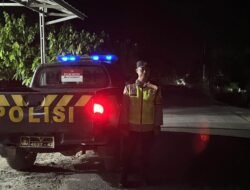 Ciptakan Rasa Aman Kondusif Polsek Belitang III Lakukan Patroli Dialogis