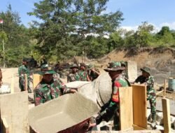 Pembangunan Jembatan Gantung Kalaili Capai 23 Persen, TNI Pastikan Rampung Februari 2026