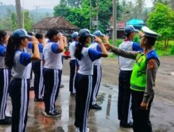 Police Goes To School Safety Riding Sat Lantas Polres Karangasem, Sasar Siswa Siswi SMA N 1 Manggis