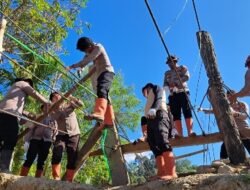 Permudah Akses Warga Menjual Hasil Kebun ke Pasar, Polres Gayo Lues Bangun Empat Jembatan Gantung