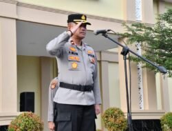 Wakapolres Aceh Timur Pimpin Upacara Penganugerahan Tanda Kehormatan Satyalancana Pengabdian Kepada 15 Personel Polri