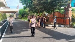 Laksanakan Tugas Piket Mako, Sat Lantas Polres Karangasem Ikuti Serah Terima Tugas Jaga