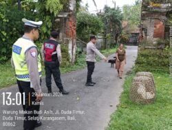 Jaga Kamtibmss Keamanan Tetap Kondusif, Polsek Selat Rutin Gelar Patroli  
