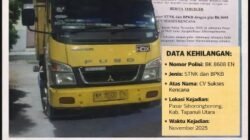 Dokumen STNK dan BPKB Kendaraan dengan Nopol BK 8608 EN di Duga Jatuh di Sepanjang Jalan Pasar Siborongborong
