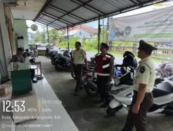 Jaga Keamanan Wilayah Hukumnya, Polsek Selat Rutin Gelar Patroli 
