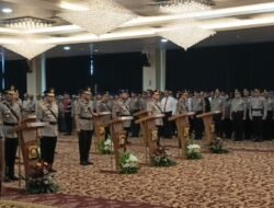 Kapolda Pimpin Sertijab Wakapolda dan PJU , Kasatwil Jajaran Polda Sumsel