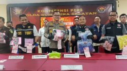 Ditresnakoba Polda Sumsel Berhasil Ungkap 17 Kasus Penyalahgunaan Narkotika,Parah Jenis Etomidate