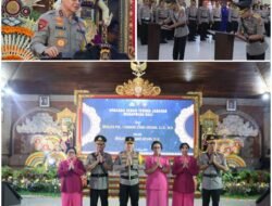 Kapolda Bali Pimpin Sertijab, Wakapolda dan Kapolresta Denpasar Serta Pelatikan Kapolres Klungkung