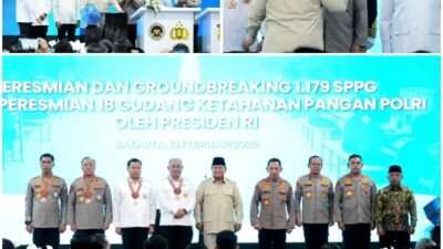 Presiden RI Prabowo Subianto Anugerahkan Bintang Jasa dan Satyalancana Wira Karya, kepada Penggerak Program MBG dan Rantai Pasok SPPG