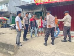 Meski Hari Libur, Personel Siaga III Polres Mesuji Tetap Melaksana Kan Tugas Nya