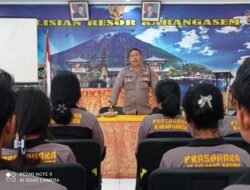 Kanit Bintibsos Sat Binmas Polres Karangasem, Berikan Pendampingan dan Pembinaan kepada Pramuka Saka Bhayangkara 