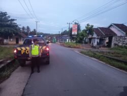 Polsek Belitang III Melaksanakan Patroli Jalur Sepi Antisipasi Tindak Pidana Kejahatan