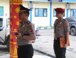 Upacara Kenaikan Pangkat Pengabdian Personel, di Pimpin Langsung Oleh Kapolres Oku Timur