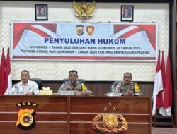 Wakapolres Aceh Timur Dorong Peningkatan Profesionalisme Personel Melalui Penyuluhan Hukum