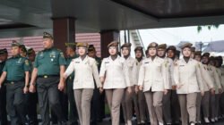 Konsisten Jaga Disiplin dan Nasionalisme, Kodam II/Sriwijaya Sriwijaya Gelar Upacara Bendera diawal bulan Februari