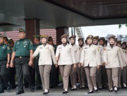 Konsisten Jaga Disiplin dan Nasionalisme, Kodam II/Sriwijaya Sriwijaya Gelar Upacara Bendera diawal bulan Februari