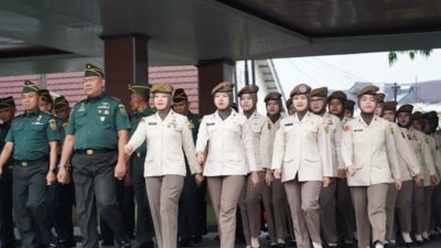 Konsisten Jaga Disiplin dan Nasionalisme, Kodam II/Sriwijaya Sriwijaya Gelar Upacara Bendera diawal bulan Februari