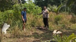 Bhabinkamtibmas Polsek Betung Ajak Warga Desa Taja Raya I Perkuat Swasembada Pangan Melalui Program P2B