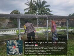 Bhabinkamtibmas Polsek Tungkal Ilir Ajak Warga Perkuat Ketahanan Pangan Melalui Program P2B