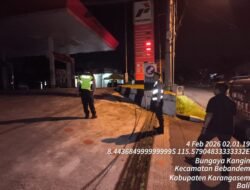 Ciptakan Situasi Kondusif, Polsek Bebandem Gelar Blue Light Patrol Sasar Objek Vital dan Pemukiman Penduduk 