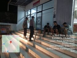 Polsek Sidemen Melaksanakan Giat KRYD Melalui Patroli Barcode