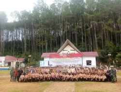 Kegiatan Pembukaan Persami Korps Kadet Republik indonesia (KKRI)Berjalan Sukses Bersama Kodim 0210/TU Yang Di Selenggarakan Di Salib Kasih Siatas Barita