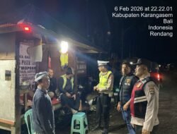 Polsek Rendang Gelar Patroli Dialogis, Serap Informasi Kamtibmas dari Masyarakat