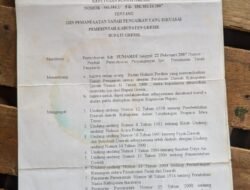 Warga pemilik Kios Terdampak di Driyorejo Pertahankan Bangunan Kios, Harapkan Dialog Terbuka