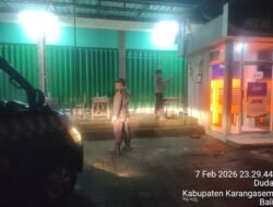 Rutinitas Personel Polsek Selat Laksanakan Blue Light Patrol, untuk Tingkatkan Keamanan Wilayah