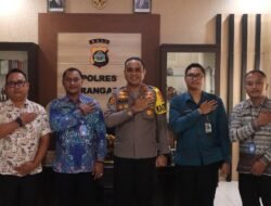 Kapolres Karangasem Terima Kunjungan Kepala BNNK Karangasem