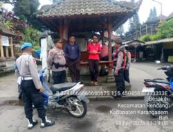 Serap Informasi Kamtibmas,  Polsek Rendang Gelar Patroli Dialogis dengan Masyarakat