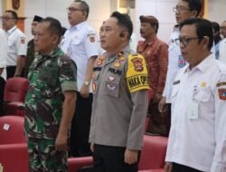 Wakapolres Karangasem Hadiri Penggalangan Komitmen Cek Kesehatan Gratis, di MPP Karangasem