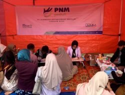 Posko Kesehatan Peduli Bencana Hadir di Uning Mas, Sinergi PNM Peduli, Puskesmas Blang Rakal, dan Mahasiswa FKIP USK