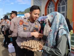 Mahasiswa STIK Angkatan 83 Tebar Kepedulian di Mendale, Salurkan 40 Paket Sembako dan Pulihkan Fasilitas Ibadah