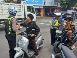 Ops Keselamatan Agung 2026 Satgas III Gakum Lakukan Penindakan Tegas dan Berikan Teguran kepada Pelanggar