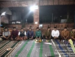 Persiapan Ruwah Desa Dusun Sadang, Desa Sadang, Kecamatan Taman, Sidoarjo, mulai dilakukan