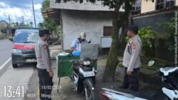 Rutinitas Polsek Selat, Gelar Patroli Jaga Keamanan Wilayah