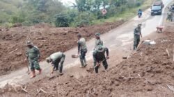 Satgas Gulbencal Lanjutkan Pembersihan Jalan Telege Atu–Ratawali, Akses Antar-Kecamatan Mulai Pulih