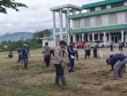 Jelang Ramadhan, Polres Aceh Tengah dan BKO Polda Aceh Kejar Pemulihan Fasilitas Ibadah dan Rumah Terdampak