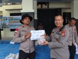 Sambut Ramadhan, Kapolres Aceh Tengah dan Bhayangkari salurkan Daging Meugang untuk Personel, Warakauri, dan Insan Pers