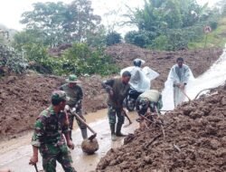 Satgas Gulbencal Lanjutkan Pembersihan Jalan Telege Atu–Ratawali, Progres Capai 80 Persen