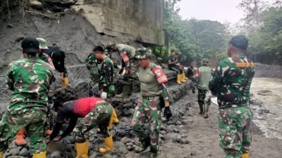 Turapan Bronjong Jembatan Cipuga Capai 27 Persen, Akses Antar-Desa di Kute Panang Mulai Diperkuat