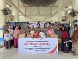Mahasiswa PTIK Berikan Tausiah dan Bantuan Sosial bagi Warga Terdampak Banjir di Kecamatan Peusangan