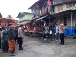 Polres Aceh Tengah Lakukan Pengamanan dan Pengaturan di Pasar Daging Meugang
