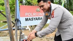 Polres Aceh Timur dan Mahasiswa STIK Lemdiklat Polri Angkatan 83 WPS Serahkan Sumur Bor untuk Dayah Madinatul Huda