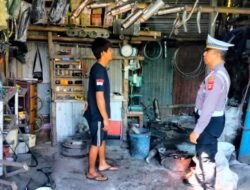 Sat Lantas Polres Karangasem, Gencar Sosialisasikan Larangan Penggunaan Knalpot Brong